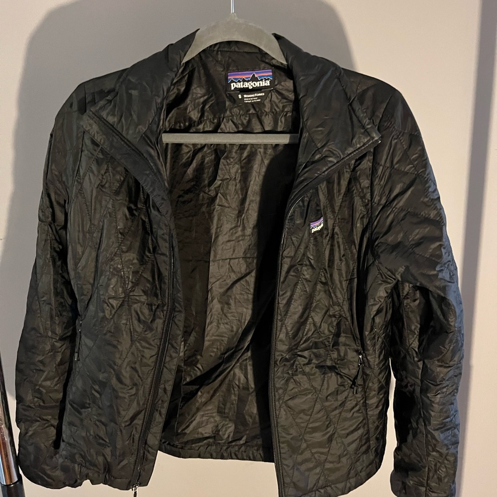 Patagonia Women's Quilted Black Puffer Jacket